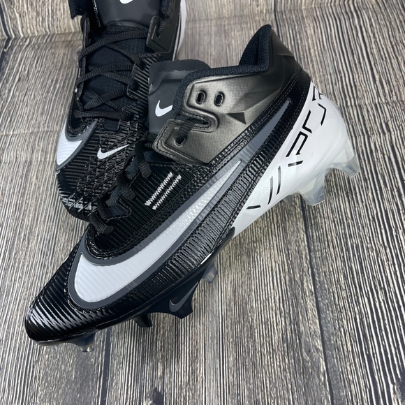 Nike Vapor Edge Elite 360 2 Cleats Black/White/Anthracite mens DA5457-001 - Picture 8 of 8